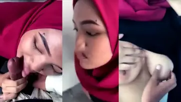 Bokep Jilbab Ukhti Hijab Merah Hisap Batang Basah