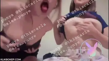 Dokumentasi 2 Gadis Semok Cantik Live Kasur