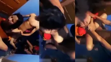Istri Pasrah Digilir Tiga Pria Liar Di Ranjang
