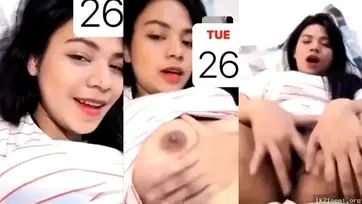 Skandal Dambie VCS Ngangkang Pamer Memek Becek Kost